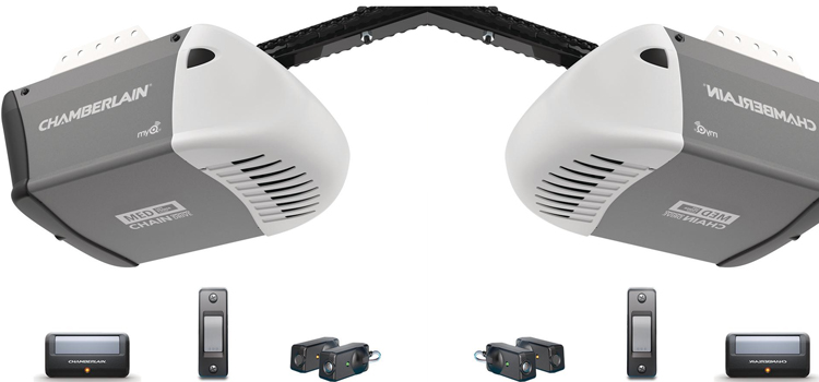 chamberlain garage door openers in Hollister