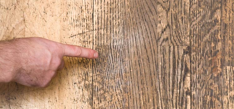 Wood Door Scratch Repair in Hollister